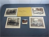 Classic Car Lithos and a Picture of a '68