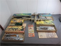 *Vintage Plastic & Wood Plane Models & a