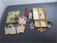 Vintage Sewing Box Full of Scouts Items