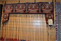 Traditional handmade Persian wall hanging,