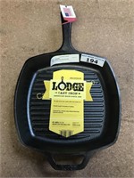 NEW LODGE 10 1/2" GRILLING PAN