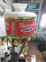Vtg. Reingold Beer Wall Lamp w/Shade