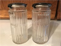 (2) Hoosier Jars