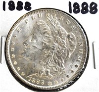 Coin - 1888 Morgan Silver Dollar