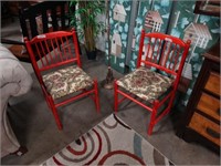 Two Red Chairs