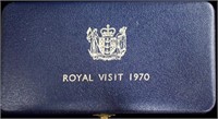 Coins - New Zealand Royal Visit 1970