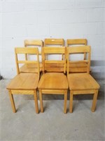 6 chaises en bois Henderson