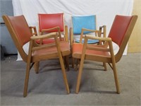 4 chaises vintage Henderson