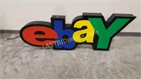 Light Up EBay Sign