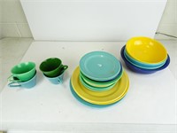 Misc Different Colored Dishes