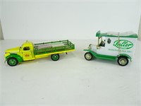 2 Toy Cars - Augustine's Farm Flatbed - Fuller