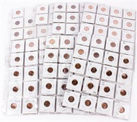 Coin   BU & Proof Lincoln Cent Collection 140 Pcs