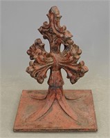 19th c. Cast Iron Finial
