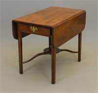 18th c. Chippendale Mahogany Pembroke Table