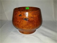 Bob Hess Handcrafted Wood Mesquite  Bowl