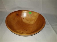 Bob Huss Handcrafted Cherry Wood Bowl