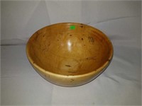 Bob Huss Salted Maple Custom Wood Bowl Large