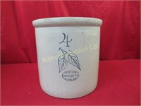 Vintage 4 Gallon Crock Union Stoneware Co.