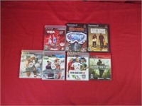 Playstation Games: 7pc lot