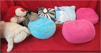 Pillows/Pillow Pets Various Sizes/Styles 8pc lot