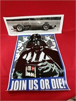Darth Vader and 1961 Ferrari Posters