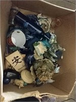 Large Box Lot Of Dolphin Items