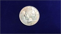 1 US  silver Peace dollar, 1923, (793)