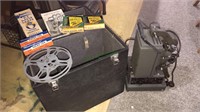 Bolex vintage movie projector, 8 mm, with the