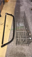 Small animal cage trap, 32 inch Bow saw, the trap