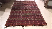 Woven tribal rug, 84 buy 60, (948)