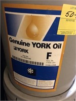 (3) 5 GAL. GENUINE YORK OIL