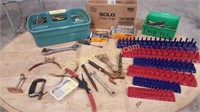 Sockets Holders, Drill Bits, and Assorted Tools