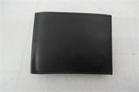 Fox Head Genuine Leather Black Wallet