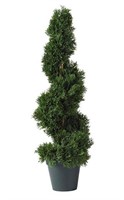 Nearly Natural 5160 Cedar Spiral Silk Tree
