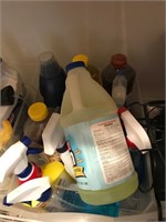 Cleaning Supplies Box Lot