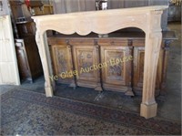 Custom Orleans Pine Fireplace Mantel from Gregor's