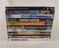 Lot Of New Dvd Movies Sealed Three Kings & More