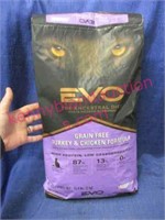 new "evo" cat-kitten food 15.4-lb bag ($50 retail)