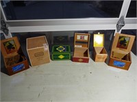 (6) Cigar Boxes