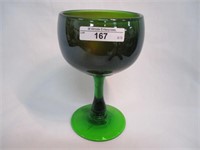 Fenton Green Buttermilk Goblet