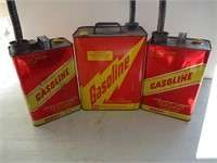 3 Gasoline Cans