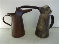 Pair of Oil Pitchers