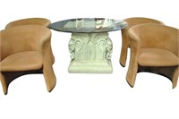 Elephant Dining Table & Chairs