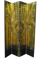 Incredible Gilt Temple Room Divider