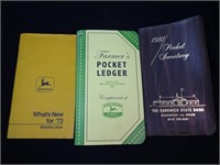 3 Pocket Ledgers