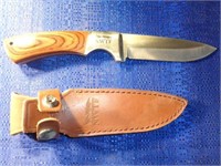 NWTF Knife with Leather Sheath