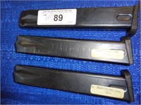 3 - 25 Round Mags Fits 9mm Ruger