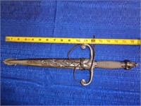 Large Dagger with Metal Scabbard