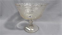 EAPG Swans Large Compote