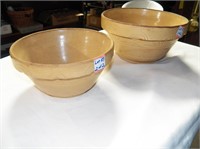 2- Vintage Pottery Bowls